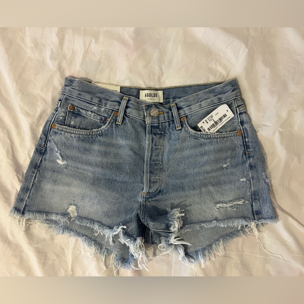 Agolde Parker Denim Short